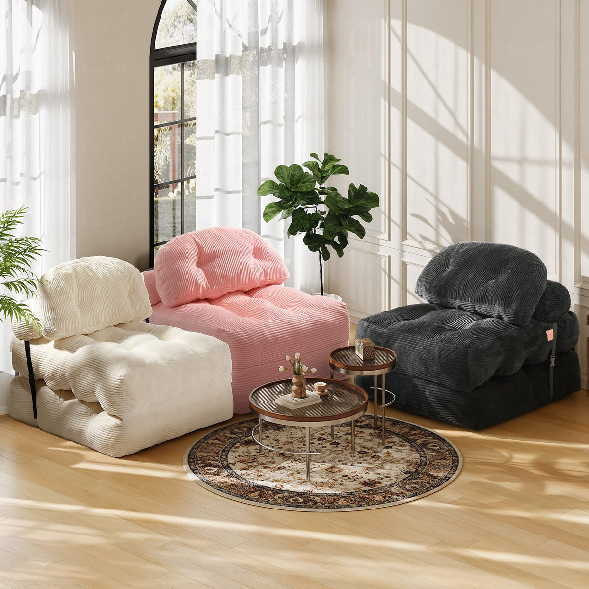 Folding Convertible Sofa Bed with Pillow K771188