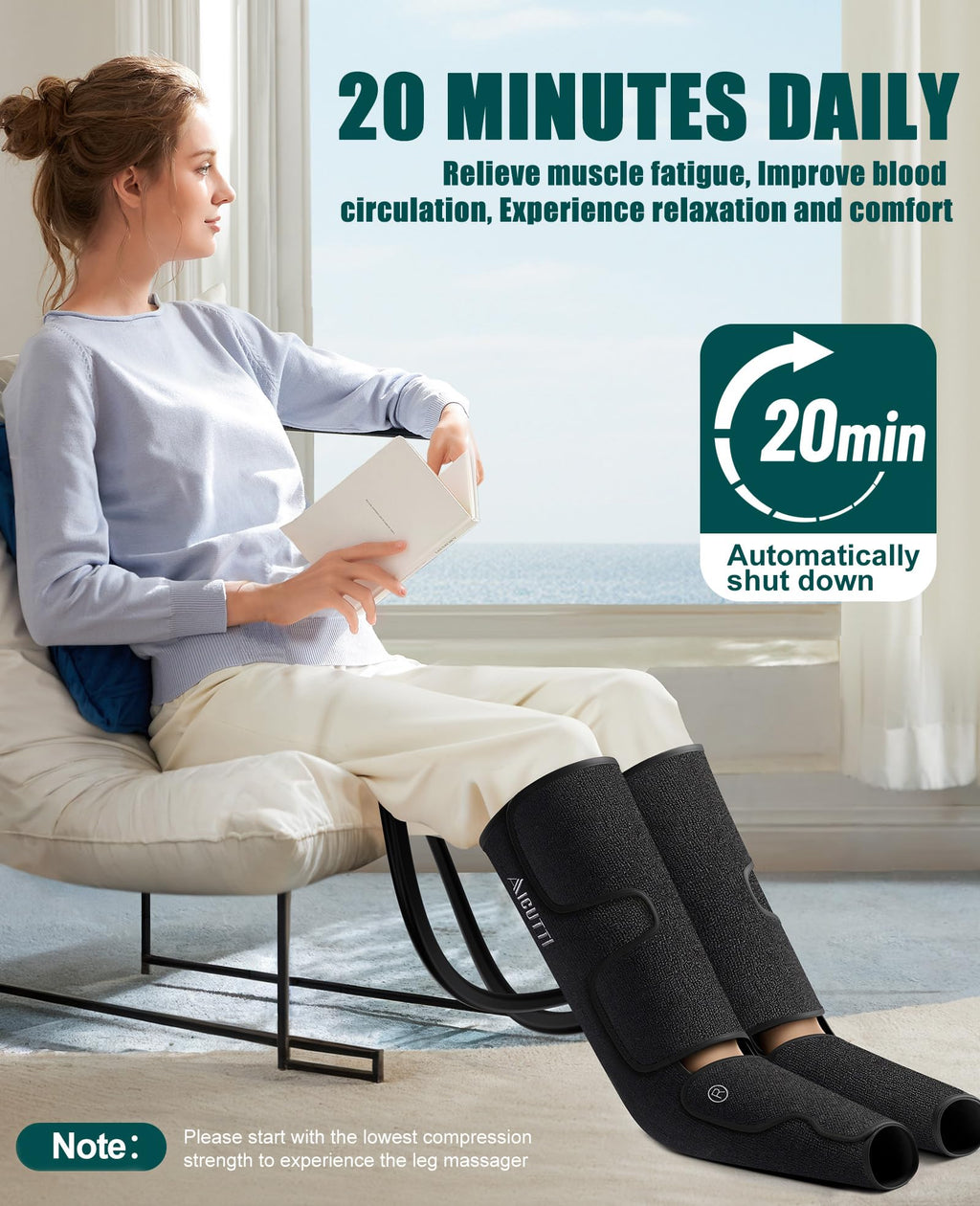 Full Leg Massager with Heat U727513