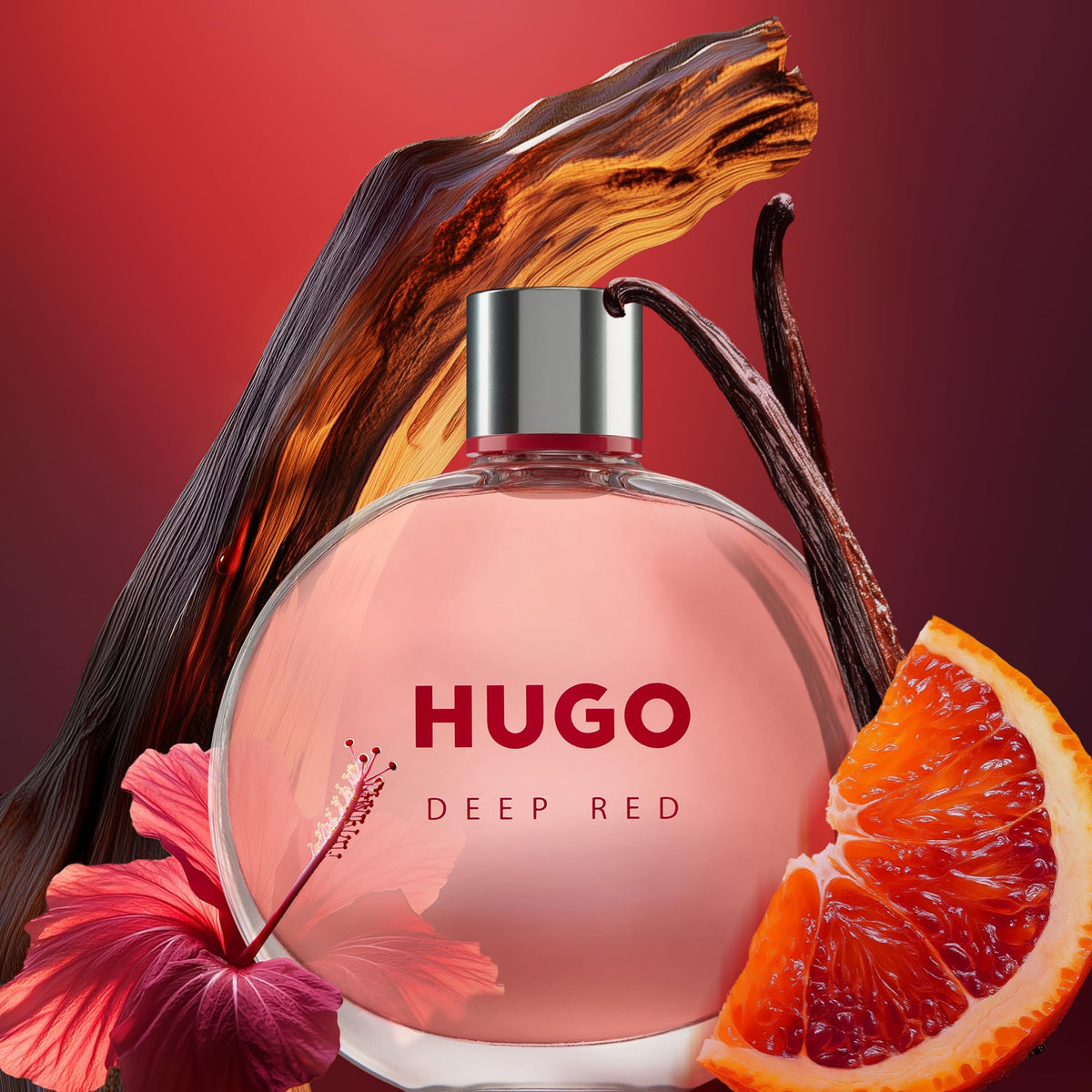 Deep Red Eau de Parfum Ambery Women's Perfume H7494
