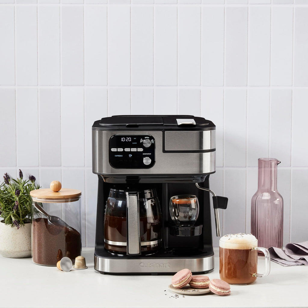 4-in-1 Coffee Maker with Three Brewing Sizes, Black K197315