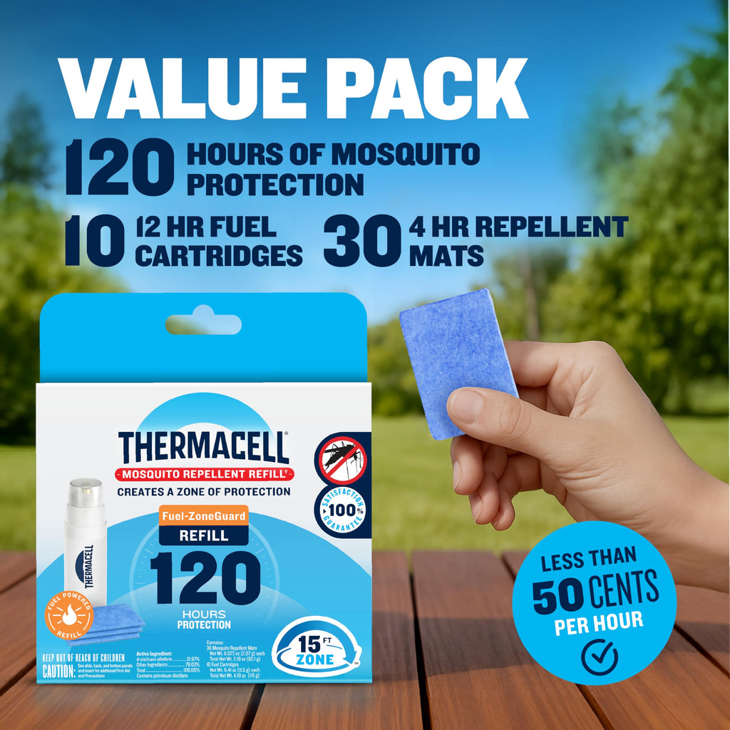 Mosquito Repellent Refills 120-Hr Value Pack J9934