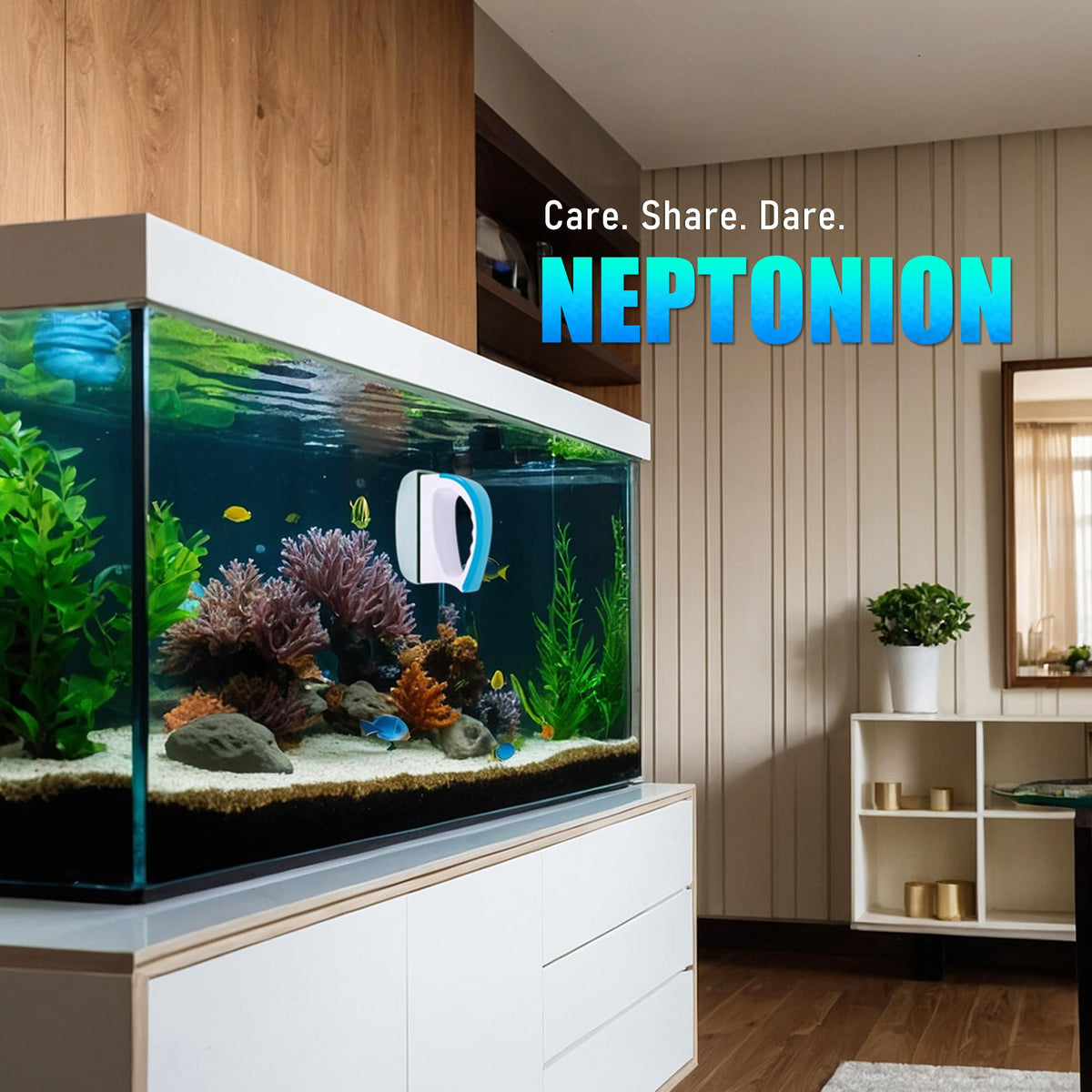 Magnetic Aquarium Glass Cleaner Scrubber G7708