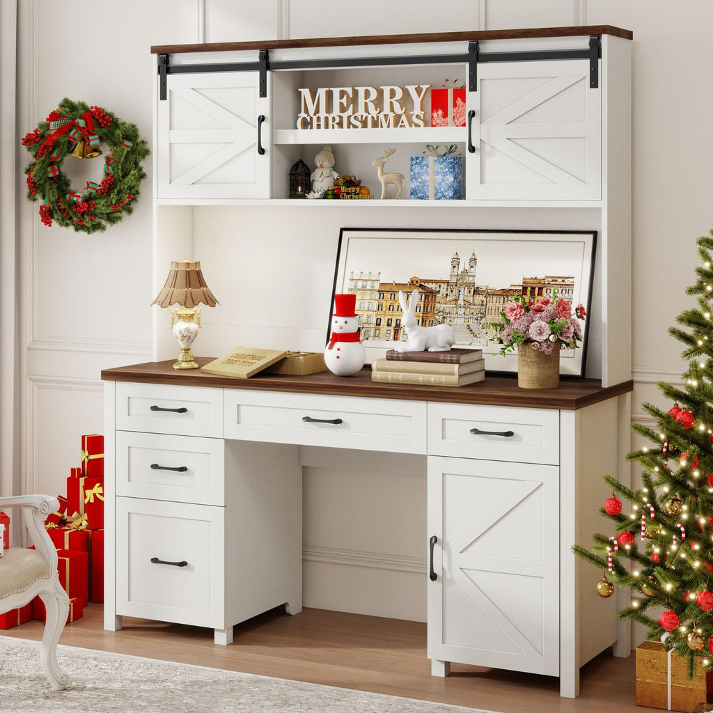 67" Executive Desk with File Drawer K3075