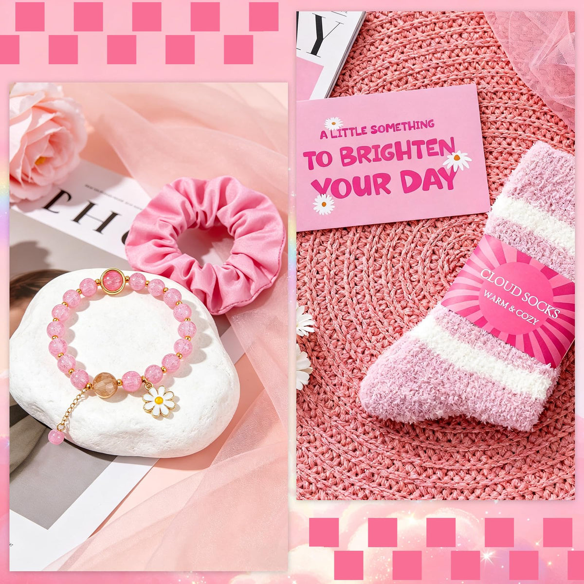 Pink Gift Basket S2526