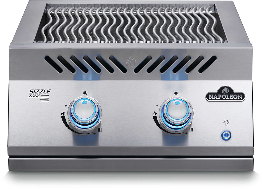 Stainless Steel 18-inch Propane Gas Infrared Drop-In Burner Y23684