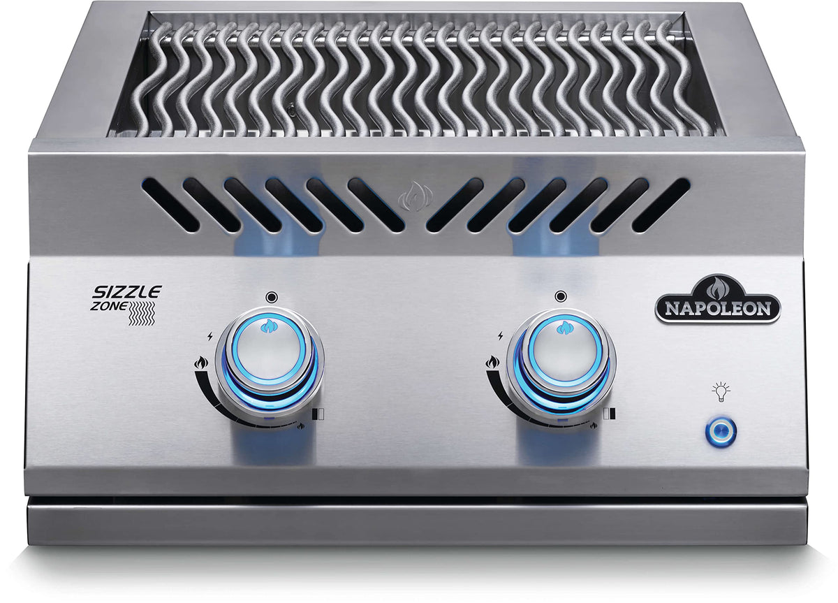 Stainless Steel 18-inch Propane Gas Infrared Drop-In Burner Y23684