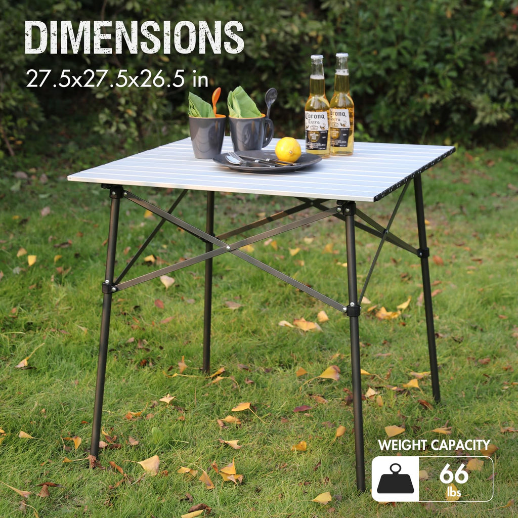 Lightweight Aluminum Folding Table X7459