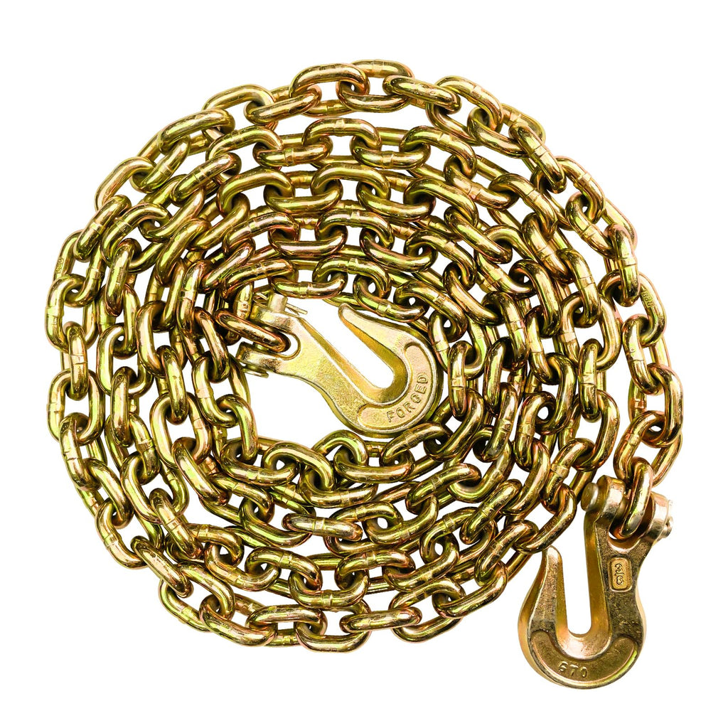 3/8 Chain Trailer Chains with Hooks Grade 80 N712