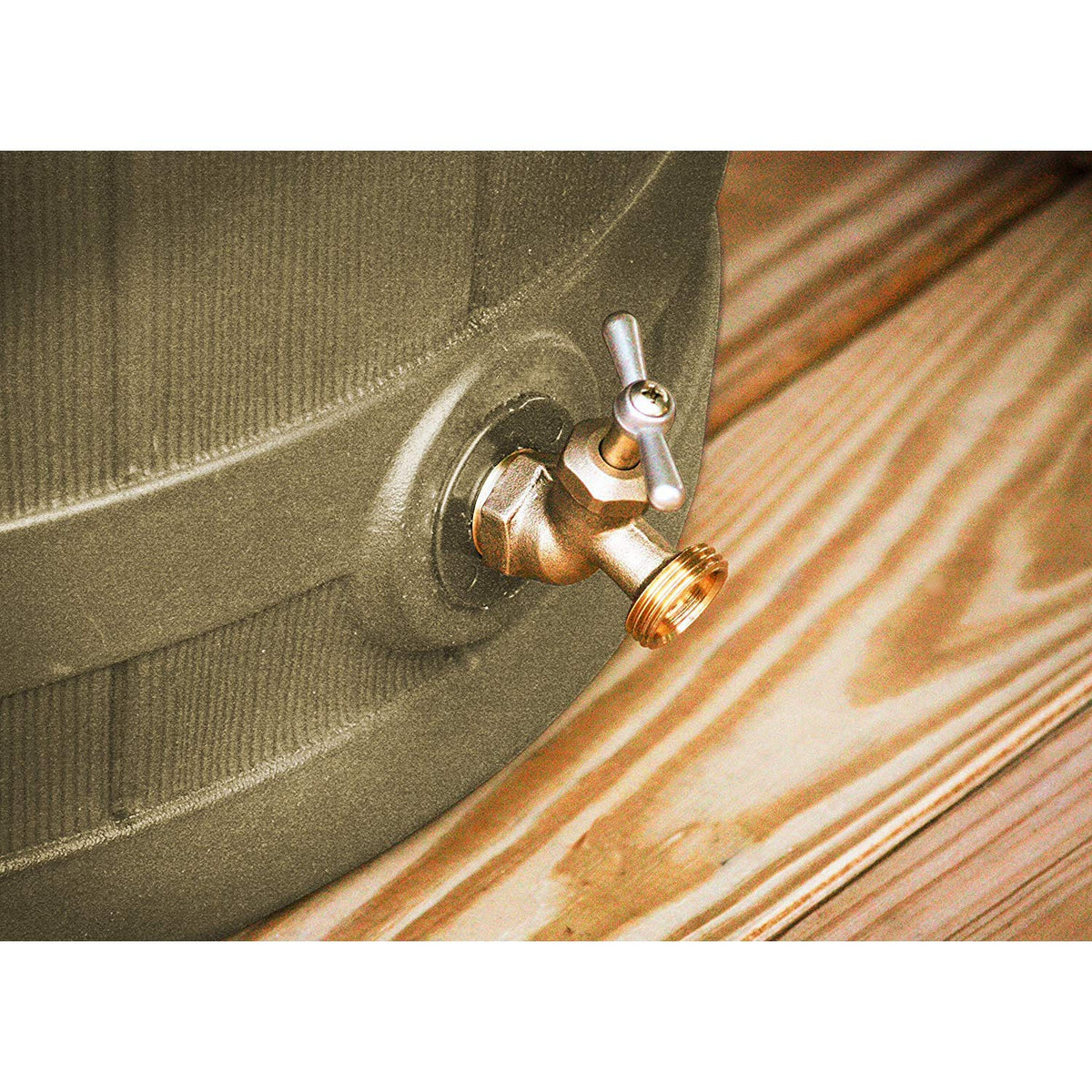 50 Gallon Rain Barrel with Diverter Kit G100