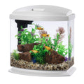 White 2.5 Gallon Aquarium Fish Tank Kit Y145