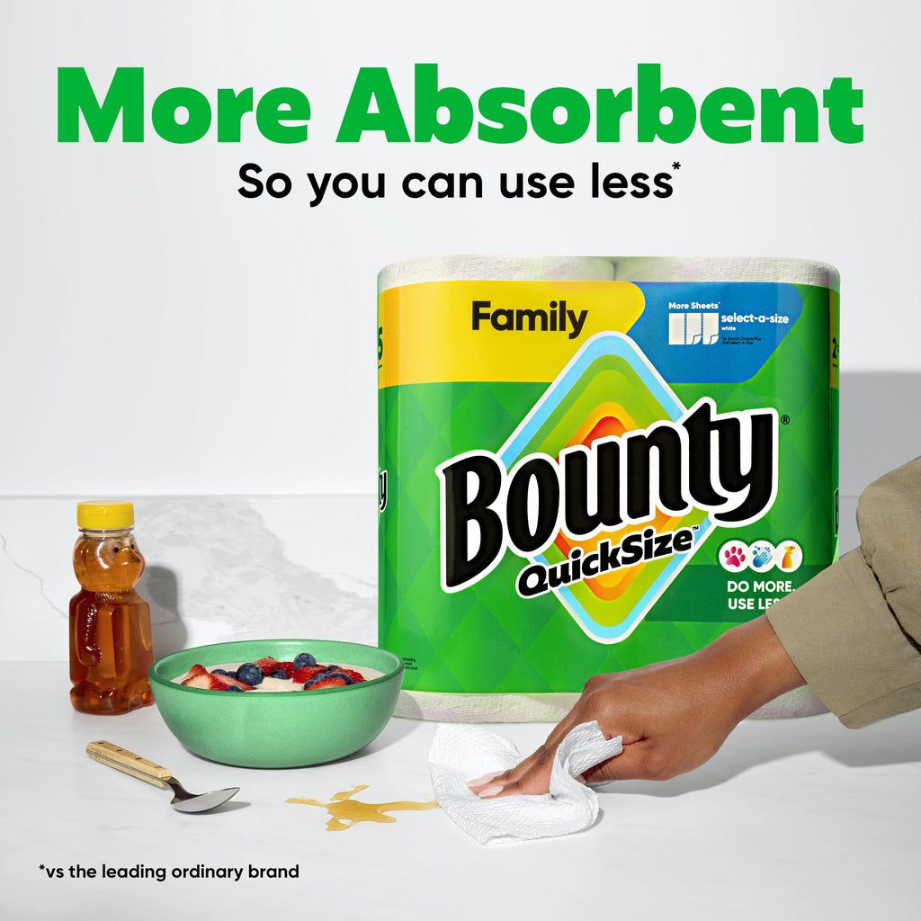 White Paper Towels 16 Family Rolls H91460