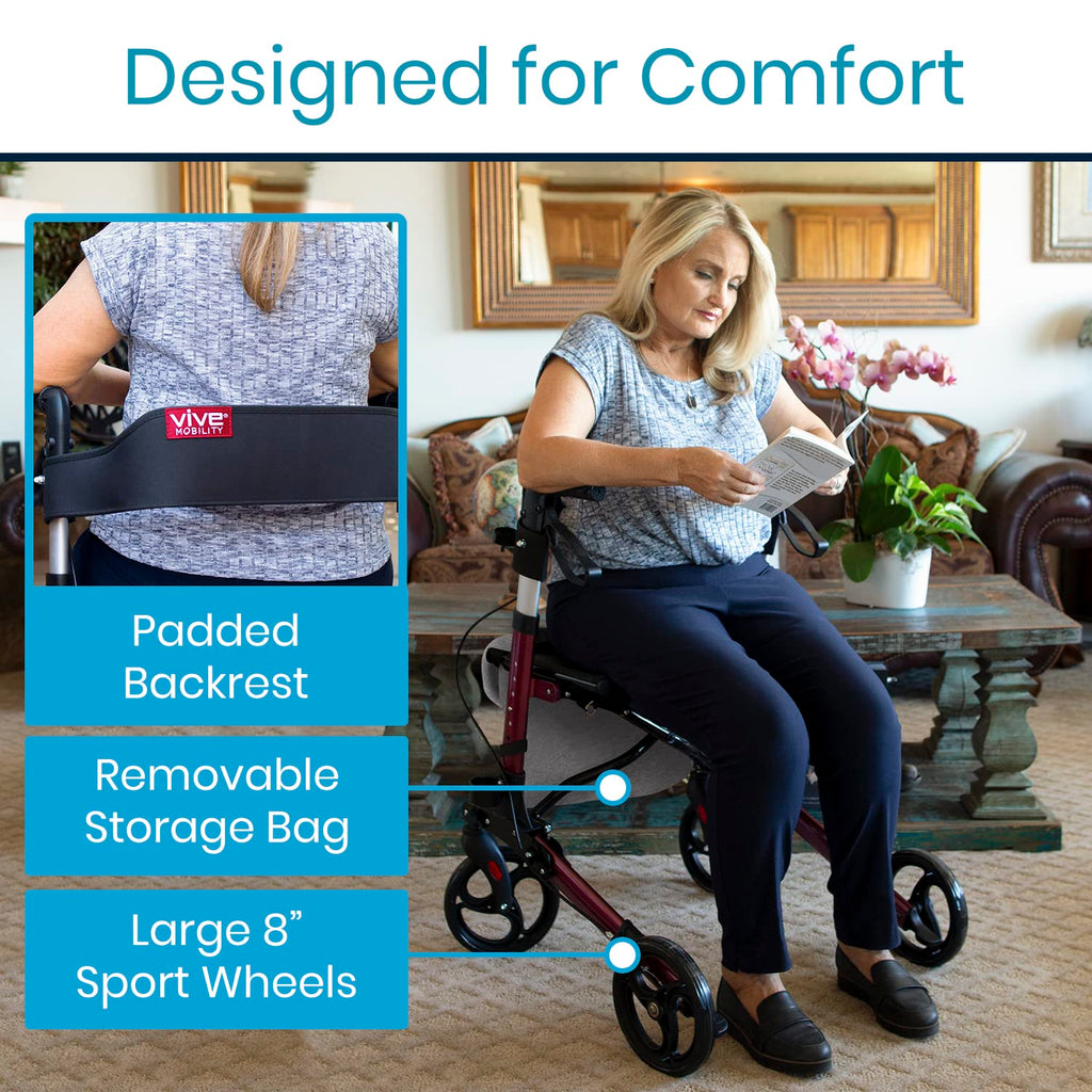 Folding 4 Wheel Rollator Walker P619559