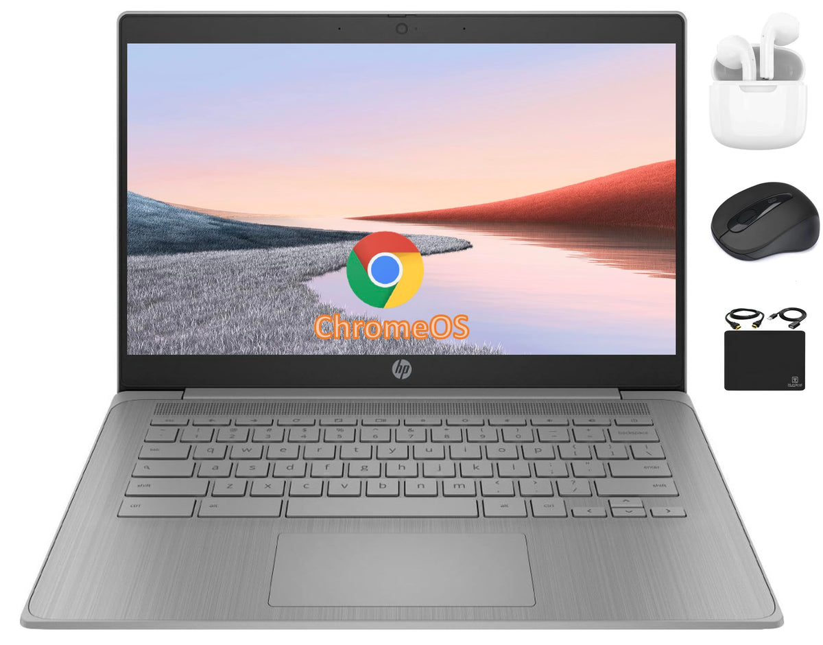 14" HD Chromebook, Quad-Core Celeron, 4GB RAM, 192GB Storage W114948