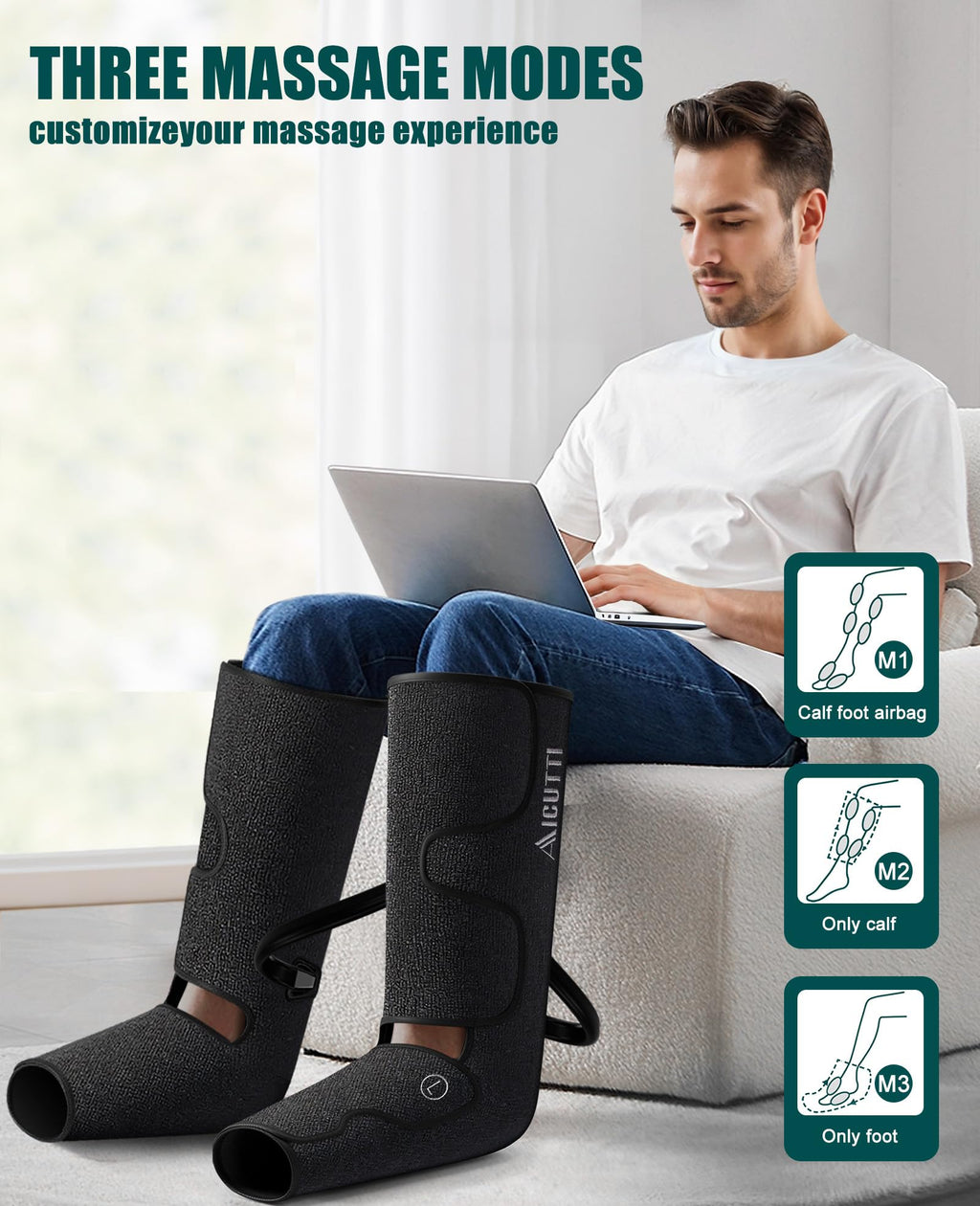 Full Leg Massager with Heat U727513