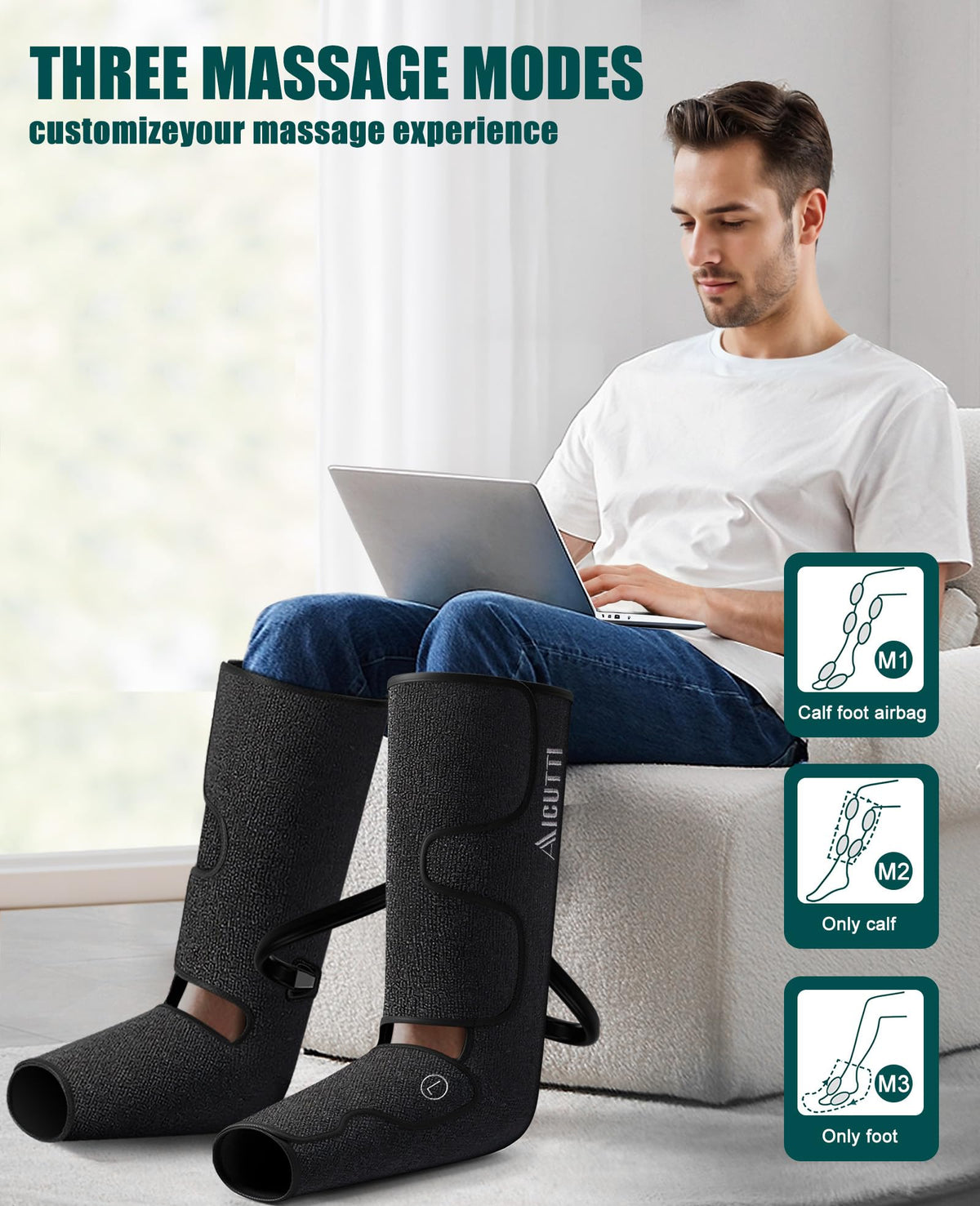 Full Leg Massager with Heat U727513