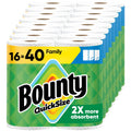 White Paper Towels 16 Family Rolls H91460
