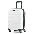 Hardside Expandable Spinner Luggage Carry-On 20-Inch White Q3785