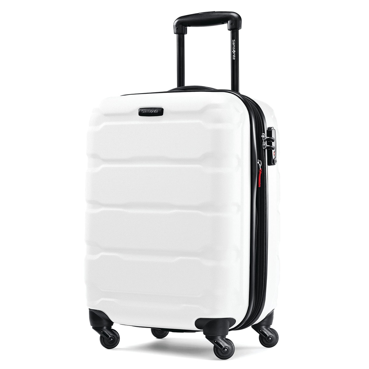 Hardside Expandable Spinner Luggage Carry-On 20-Inch White Q3785