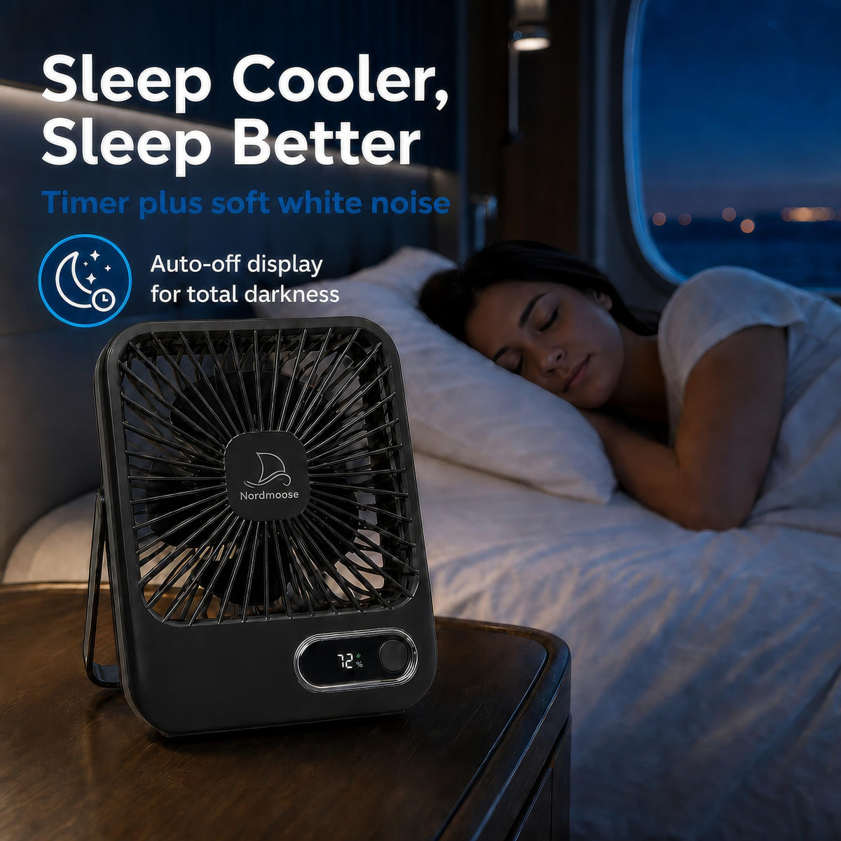 Portable USB Rechargeable Fan with Magnetic Hook C165896