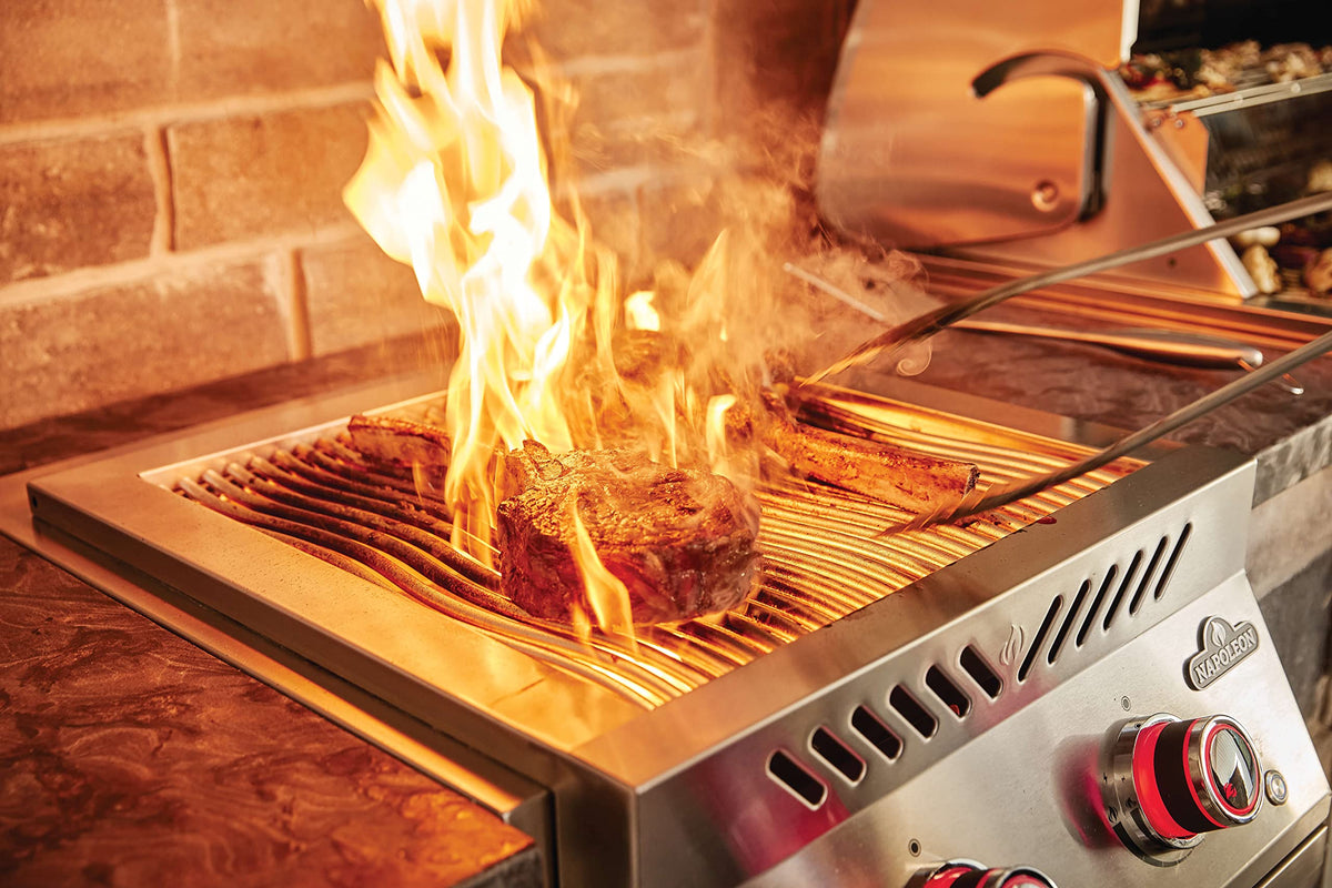 Stainless Steel 18-inch Propane Gas Infrared Drop-In Burner Y23684