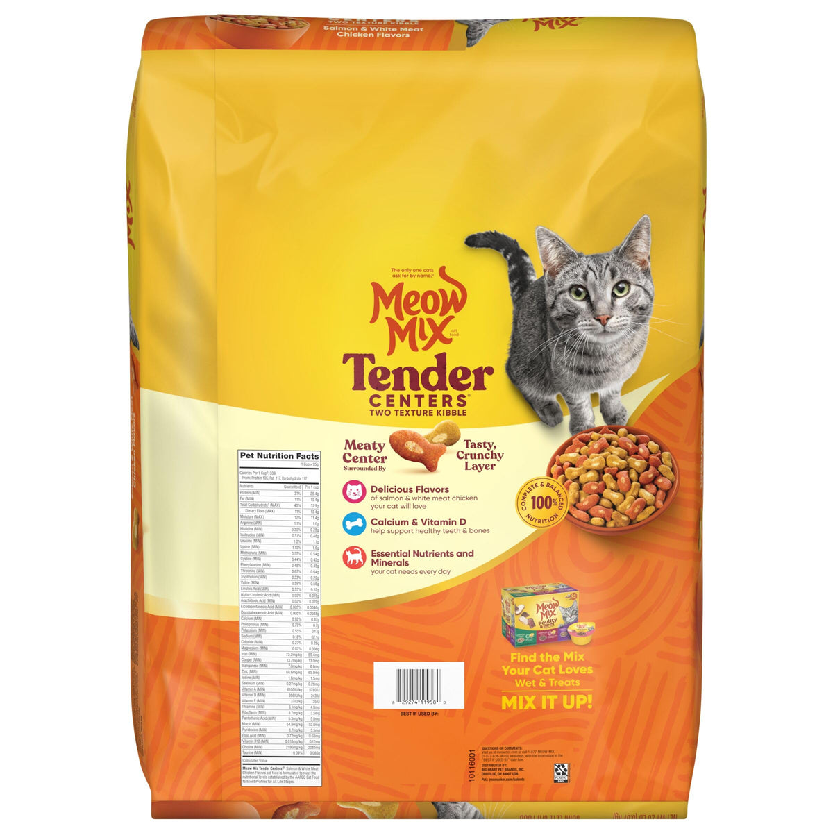 Salmon & White Meat Chicken Flavors 20 lb. Bag S86347