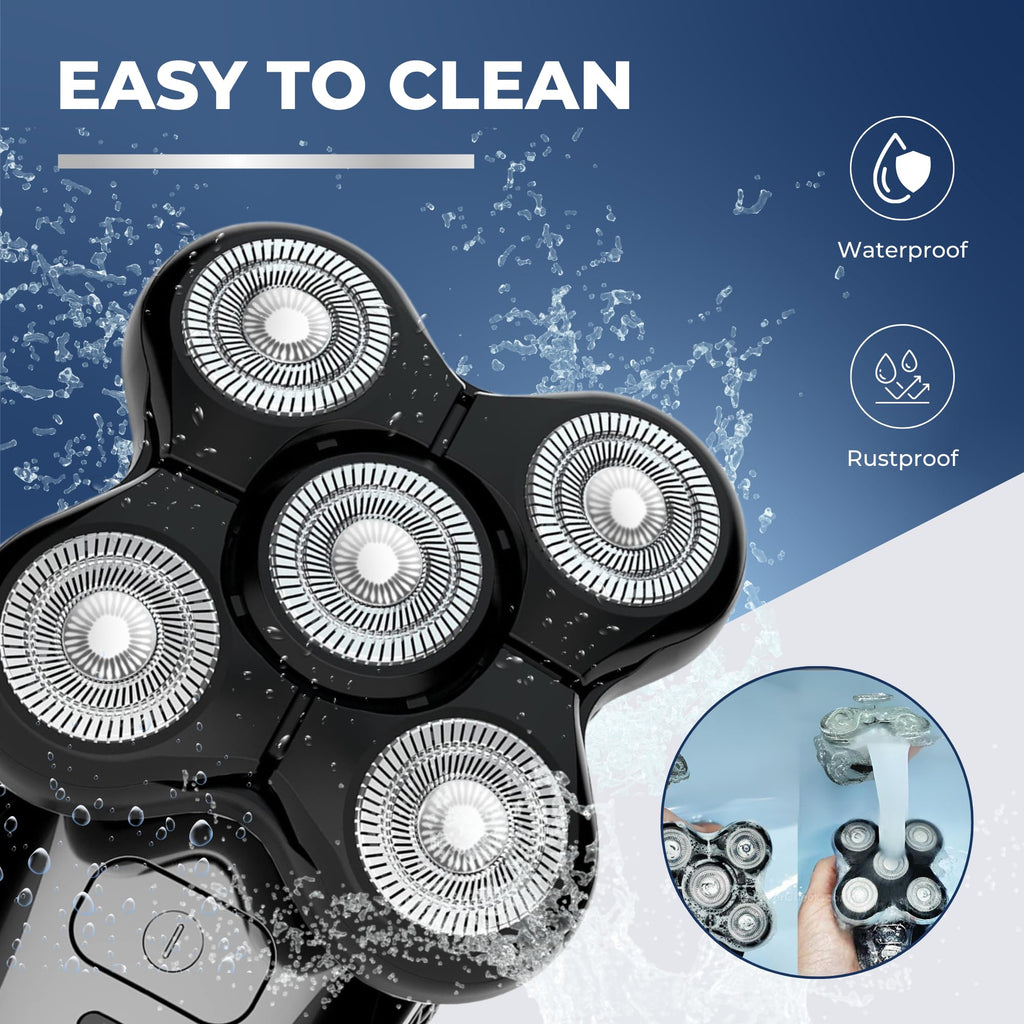 5 Pack Dual Track Shaver Replacement Blades P263499