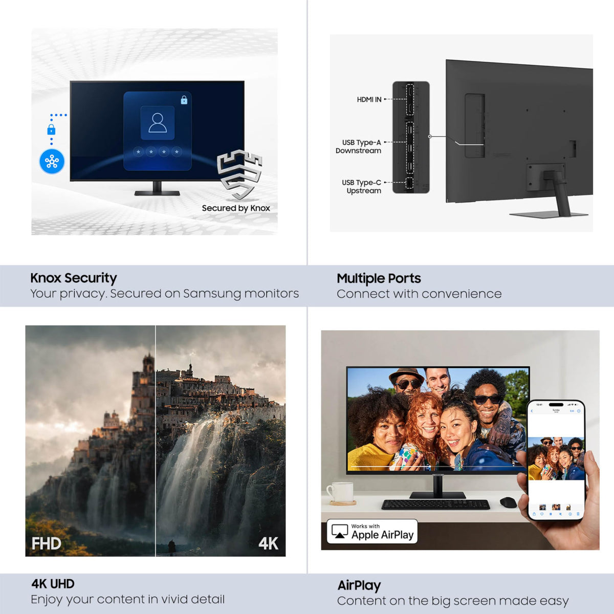 43” 4K UHD Smart Monitor V892537