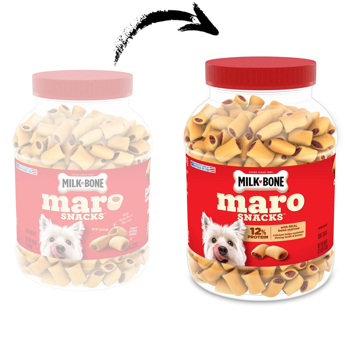 Small Dog Treats with Real Bone Marrow, 40 Oz. H486