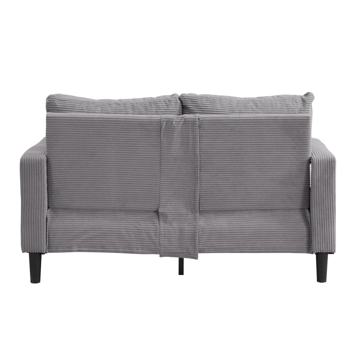 Light Gray 2-Seat Upholstered Loveseat Sofa E888197