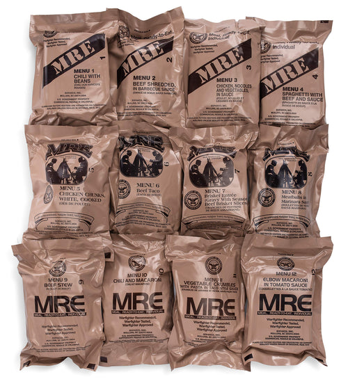 24ct MRE Meals Ready to Eat N266